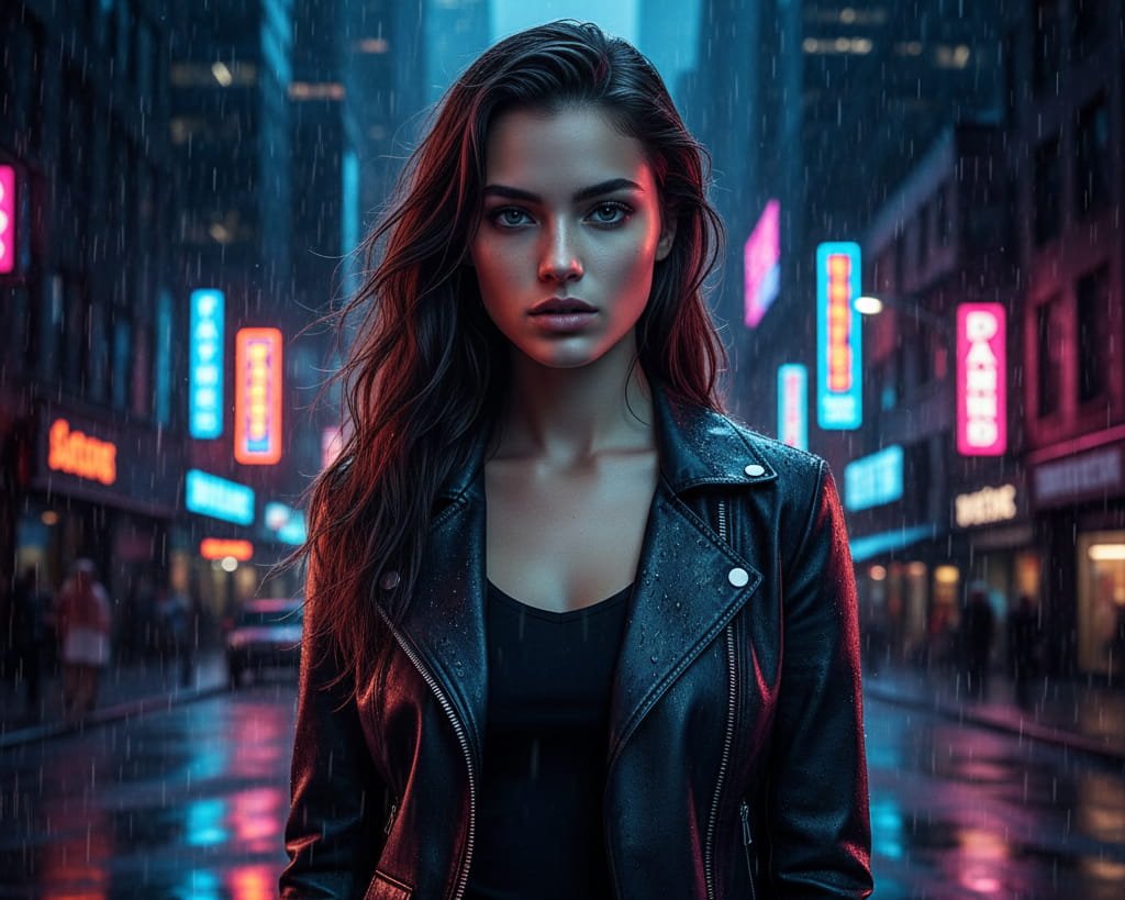 Advanced composite created by Image retouching Expert