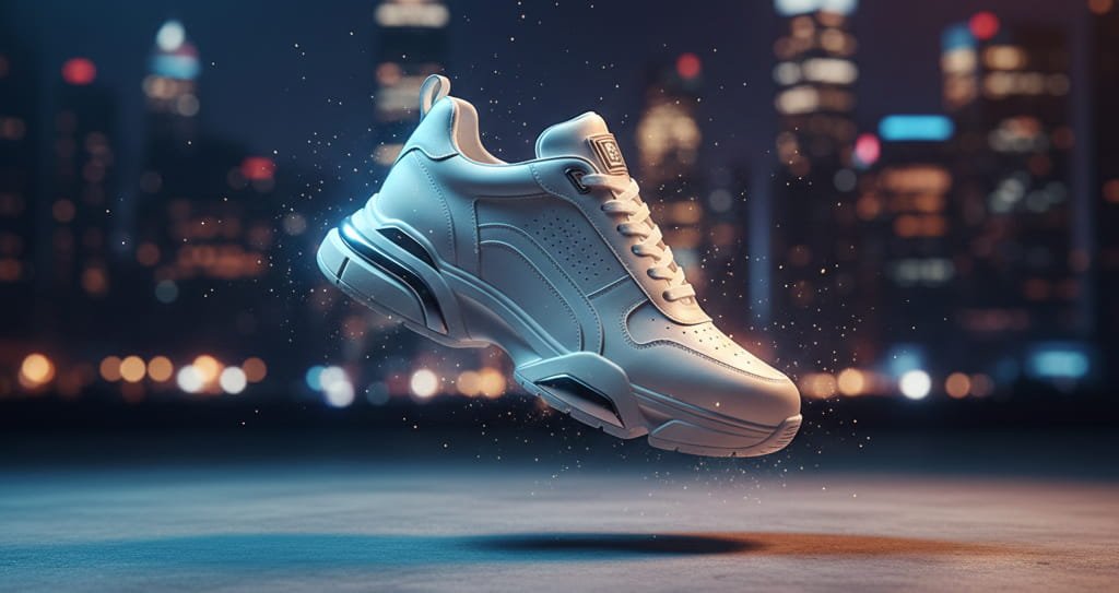 Premium advertising composite demonstrating advanced Photoshop compositing skills.